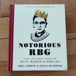 Notorious RBG Hardcover Book